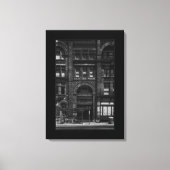 Gladstone Hotel No 3 with Border Canvas Afdruk (Voorkant)