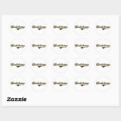 Gladstone Missouri Classic Design Ronde Sticker (Vel)