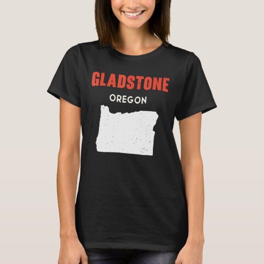 Gladstone Oregon USA T-shirt (Voorkant)