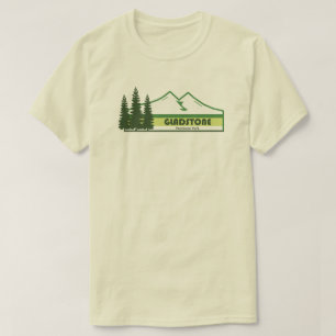 Gladstone Provincial Park Green Stripes T-shirt