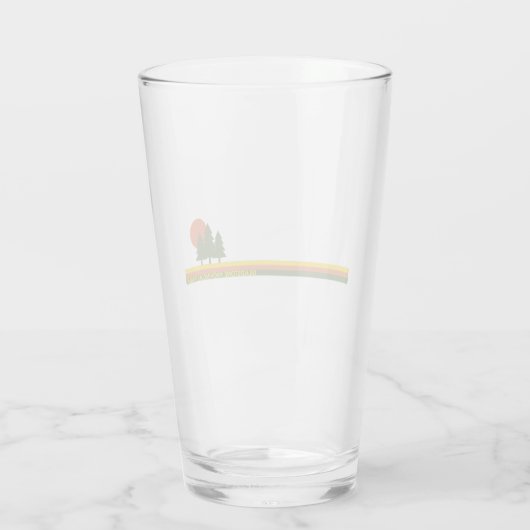 Gladstone Provincial Park Pine Trees Sun Glas (Achterkant)