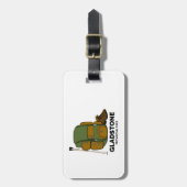 Gladstone Provincial Park rugzak Bagagelabel (Voorkant verticaal)