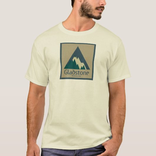 Gladstone Provincial Park Rustiek T-shirt (Voorkant)