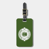 Gladstone Provincial Park Sun Trees Bagagelabel (Voorkant verticaal)