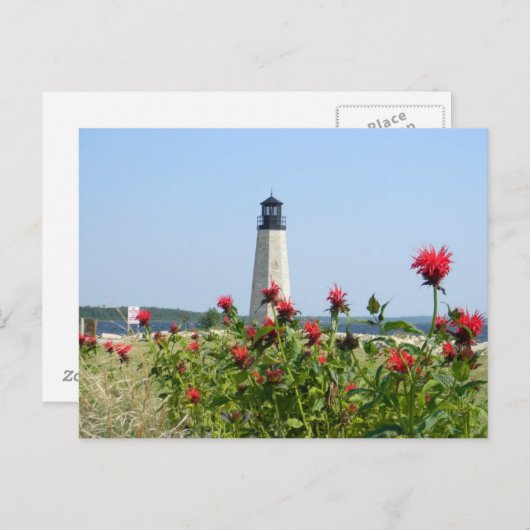 Gladstone, vuurtoren van Michigan Briefkaart (Voorkant / Achterkant)