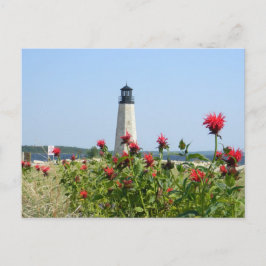 Gladstone, vuurtoren van Michigan Briefkaart