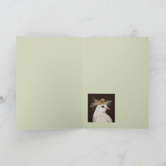 Gladys de duif kaart (Binnen)