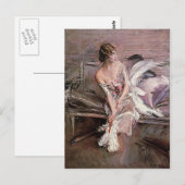 Gladys Deacon - Boldini Briefkaart (Voorkant / Achterkant)