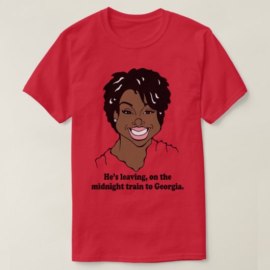 GLADYS KNIGHT FAN ART T-shirt (Design voorkant)