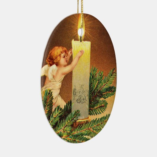 , Glaedelig, 1906 Noors, Keramisch Ornament (Rechts)