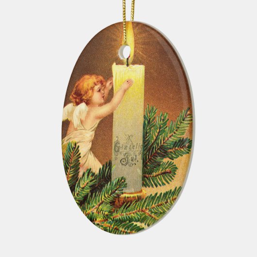 , Glaedelig, 1906 Noors, Keramisch Ornament (Links)