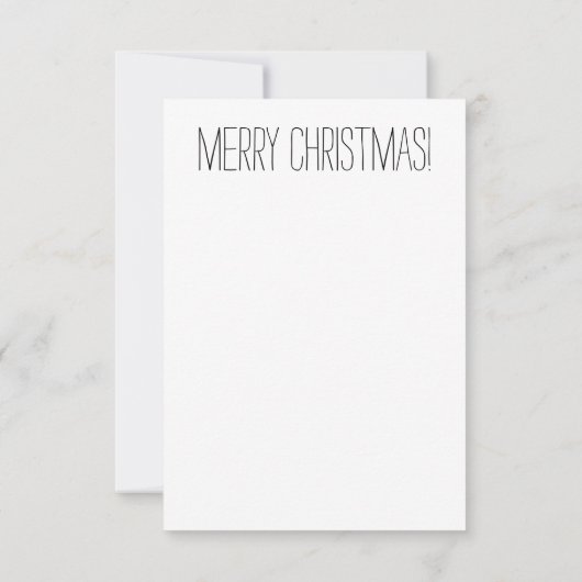 Glaedelig Jul Bedankkaart (Achterkant)