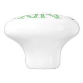 Glainte keramische knop (Zijkant)