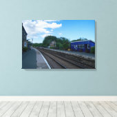 Glaisdale Railway Station Canvas Afdruk (Insitu (Houten vloer))