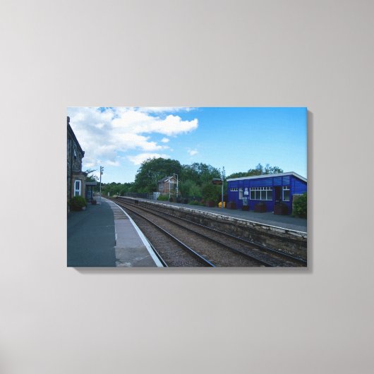 Glaisdale Railway Station Canvas Afdruk (Voorkant)