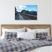 Glaisdale Railway Station Canvas Afdruk (Insitu (Slaapkamer))