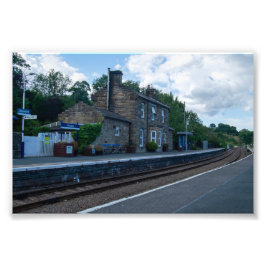 Glaisdale Railway Station Foto Afdruk
