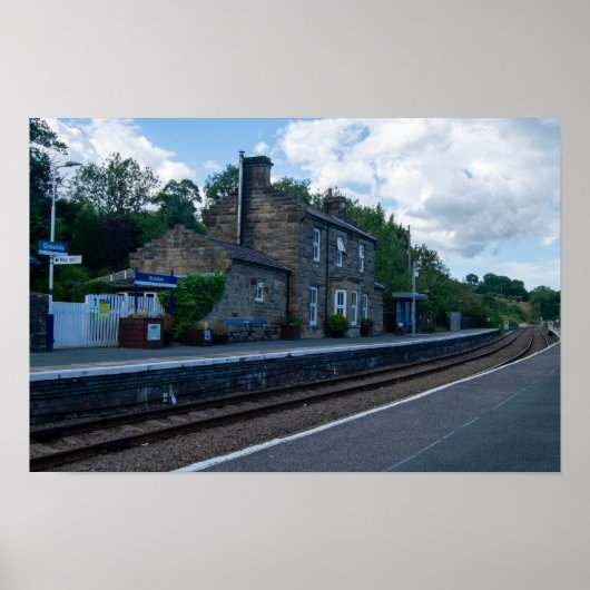 Glaisdale Railway Station Poster (Voorkant)