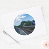 Glaisdale Railway Station Ronde Sticker (Envelop)