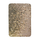 Glam 1 voor mousserend goud bruin glitter badmat (Voorkant Verticaal)