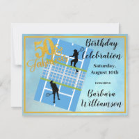 Glam 50 & Fabulous Tennis Scene Party