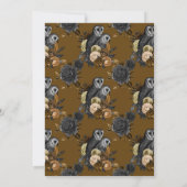  Glam Amber Eigenaars Gothic Couples Shower Kaart (Achterkant)