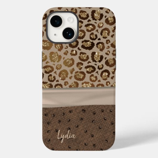 Glam Animal Prints Case-Mate iPhone Case (Achterkant)