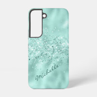 Glam Aqua Blau Folie Confetti