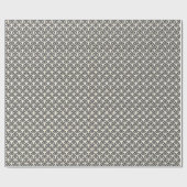  Glam Art Deco Palmetto Fans uit 1920 Cadeaupapier (Vlak)