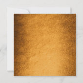 Glam Autumn Herfst Golden Leaves Vrijgezellenfeest Kaart (Achterkant)