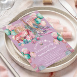 Glam Bachelorette Casino Party Kaart<br><div class="desc">Vier in stijl met deze chique waterverf roze en paarse vrijgezellenfeest uitnodiging. Met een glamoureus gokthema is het perfect voor een leuk en verfijnd evenement. Het elegante ontwerp combineert girly charme met een vleugje casino-opwinding, waardoor het een ideale keuze is voor uw speciale viering. Nodig uw gasten uit met flair...</div>