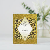 Glam BAR MITZWAH Meisjesachtig GOUD Glitters Diere (Staand voorkant)