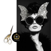  Glam Batwing Zonnebril Edgy DIY Decoupage Tissuepapier