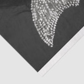 Glam Batwing Zonnebril Edgy DIY Decoupage Tissuepapier (Detail)