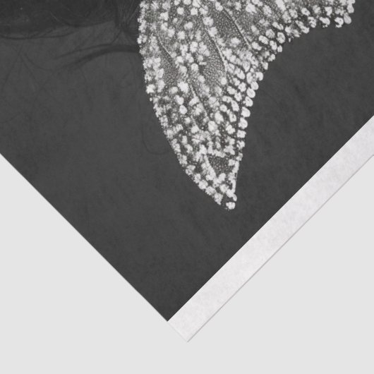  Glam Batwing Zonnebril Edgy DIY Decoupage Tissuepapier (Detail)