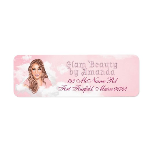 Glam Beauty Return Labels (Voorkant)