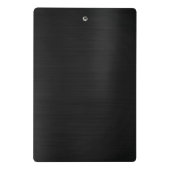 Glam Black Moon Phases Pastel Paars Monogram Name Mini Klembord (Achterkant)