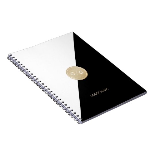 Glam blush glitter roos goudbruiloft notitieboek (Rechterzijde)