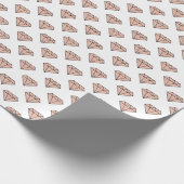 Glam Blush Pink Diamond Patroon Cadeaupapier (Hoek)