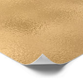 Glam Blush Pink Glitter Sparkle Poster (Hoek)