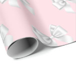 Glam Blush Roze Witte Strikken Tiffany Thema NYC Cadeaupapier<br><div class="desc">Glam Blush Roze Witte Strikken Tiffany Thema NYC Inpakpapier voor verjaardagscadeaus,  baby shower,  bruids-shower,  trouwcadeaus of elke speciale gelegenheid. Perfect voor een elegant en leuk turquoise thema feest of meisjesachtig,  misschien zelfs een chic cadeau!</div>