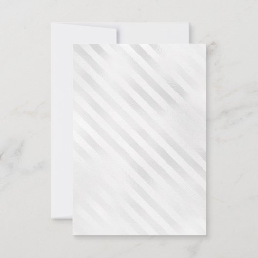 Glam Bourgondië rood zilveren ballon glitter verja Bedankkaart (Achterkant)