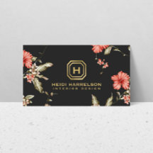 Glam Box Logo Monogram  Bloemen Designer