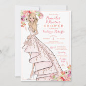 Glam Bride Pannenkoeken en slipjes Lingerie Douche Kaart (Voorkant)