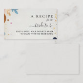 Glam Bright Pastel Ombre Glitter Vrijgezellenfeest Informatiekaartje (Voorkant / Achterkant)