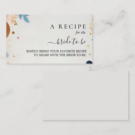 Glam Bright Pastel Ombre Glitter Vrijgezellenfeest Informatiekaartje (Voorkant / Achterkant)