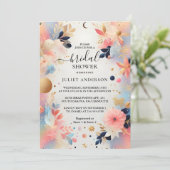 Glam Bright Pastel Ombre Glitter Vrijgezellenfeest Kaart (Staand voorkant)