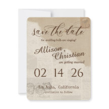  Glam Bruiloft Save The Date Invitation
