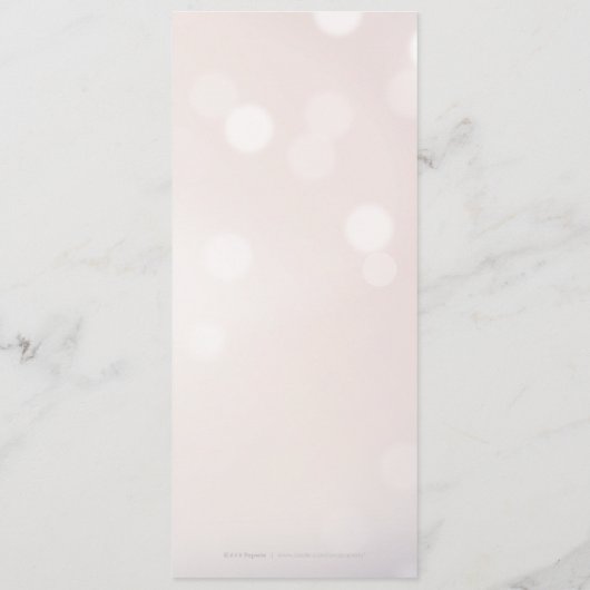 Glam burgundy calligraphy vintage bruiloft menu (Achterkant)