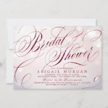 Glam burgundy kalligrafie Vrijgezellenfeest